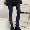 Run Resistant Solid Colored Semi Opaque Footed Tights High Waist Pantyhose Control Top Tights Halloween Cosplay Costume