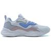 Anta Breakthrough Leather Casual Slip-Resistant Durable Low-Top Lifestyle Shoes Women sneaker White Purple Blue 122518860R-2