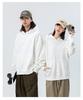 Unisex Trendy Heavyweight 480g Cotton Fleece-Lined Hoodie – Autumn/Winter Drop Shoulder Pullover