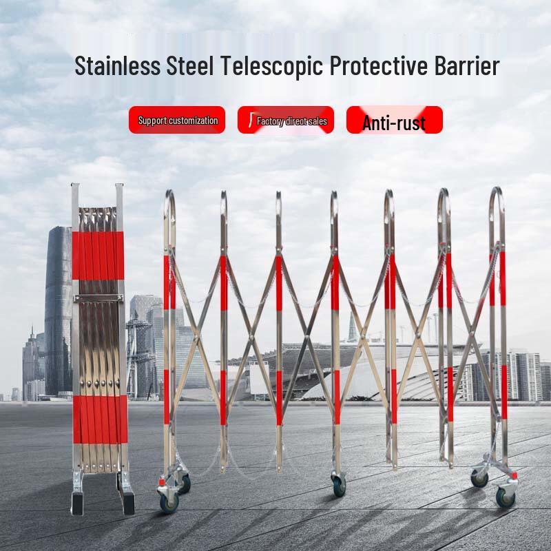 Stainless Steel Telescopic Safety Barrier
