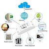 WiFi Tuya Smart Single Channel Relay Switch, 10A/16A, Remote Control AC 90-250V