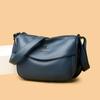 One Shoulder Crossbody Bag Middle-aged and Elderly Mothers Soft Leather Crossbody Bag Simple and Fashionable Elderly Bag