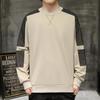 Men's 2025 Spring/Autumn Round Neck Loose Trendy Korean Style Hoodie