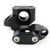 Pair Black For Honda CBF1000 Mount Extension Back Moved Up Handlebar Risers
