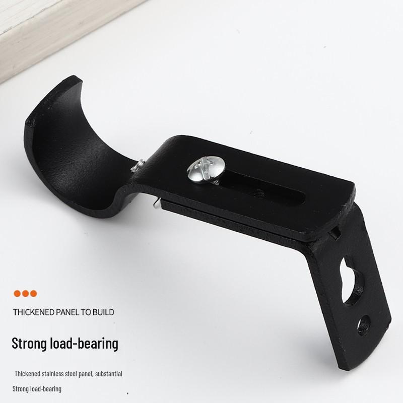 Adjustable Metal Roman Curtain Rod Bracket Hook