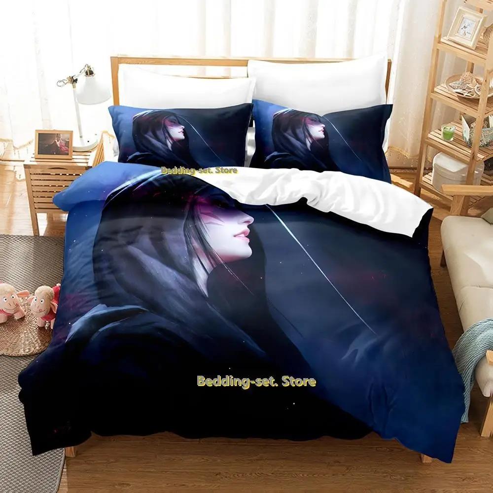 Cool Kai Sa Bettwäsche-Set Einzelbett Twin Full Queen King Size Bettset Erwachsene Kind Schlafzimmer Bettbezug-Sets Anime Bettwäsche