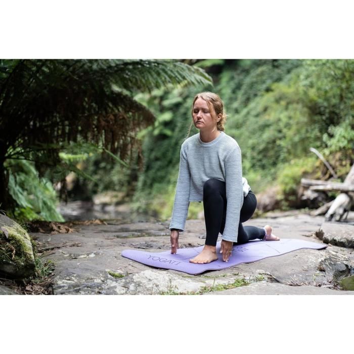 Tapis de sport - YOGATI - Épais 6 mm - Antidérapant - Idéal pour Yoga et Fitness
