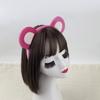 Cartoon Bear Ears Headband Bows Tie Mini Skirt Fashionable Soft Fabric Hair Accessory for Women and Kids