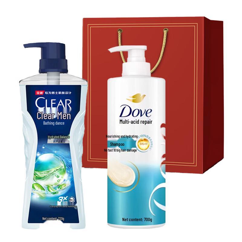 Dove Hydrating Shampoo & Body Wash Gift Set