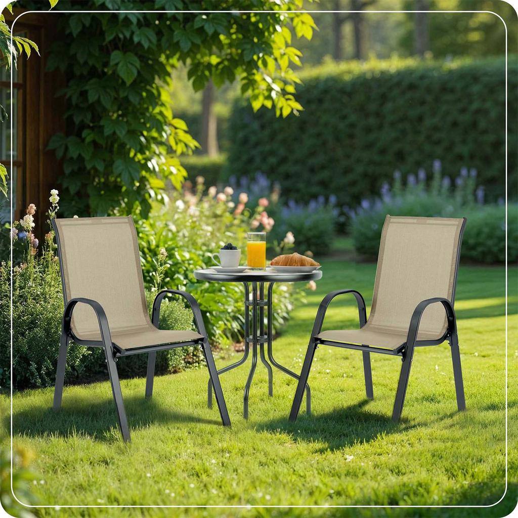 Sofotel So-980 Textile Garden Chairs Set of 4