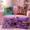 T-Teen T-Titans Go Kissenbezug Natürlicher Leinen Bio-Stoff Doppelseitiger Druck Sofa Heimdekoration Geschenk Kissenhülle