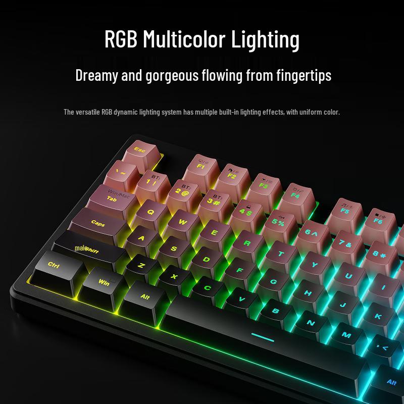 Pioneer F75 RGB Wired Mechanical Feel Keyboard