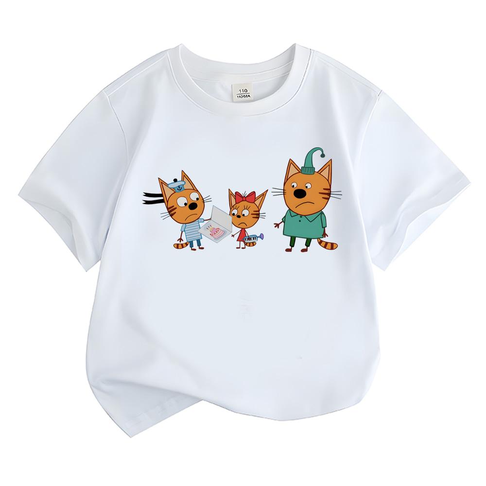 Kid-e-cats Baby Girls T-SHIRT Summer Short Sleeve Soft 100% Cotton Cartoon Children's Pink Tops Toddler Kids Clothing anime T-shirt Cute T-shirt