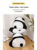 Nordic Wool Panda Hugging Pillow – Bedside Cushion & Sofa Lumbar Support
