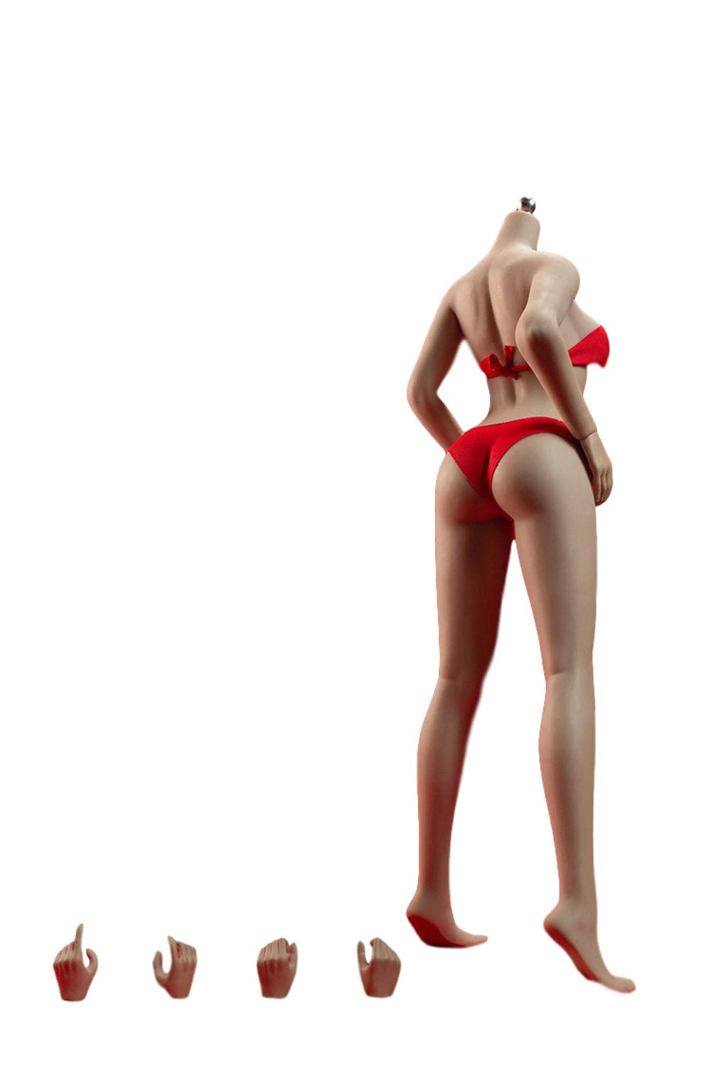 

TBLeague Beautiful Sexy Female Body Head Bikini Replacement Parts Suntan Skin Movable Action Figure Full Set D No Head Suntan Skin AC PLLB2020-S43A