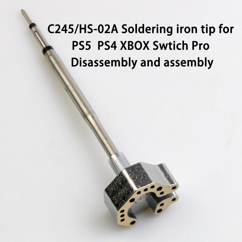 T12/C245/900M/936 Joystick soldering iron tip Heating mold for Xbox PS4 PS5 switch pro controller joystick Disassembly tools