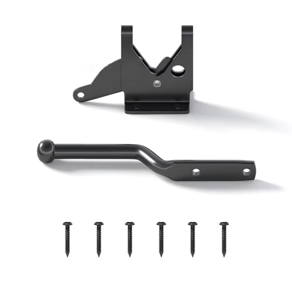 Carbon Steel Fence Gate Lock Heavy Duty Auto Lock Gate Bolt Lock  Farm Fencing