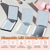 3 Color Dimmable LED Makeup Mirror Bedroom Dressing Mirror  for Handheld,Tabletop&Travel