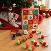Holiday Pet Gift Box Christmas Cat Advent Calendar 2026, 12 Days Toys Set Countdown Enrichment with Interactive Mice, Balls, Plush Toys, Gifts