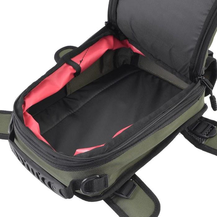 Komine SA-214 Touring Tank Bag Olive (5.2-7.8L)