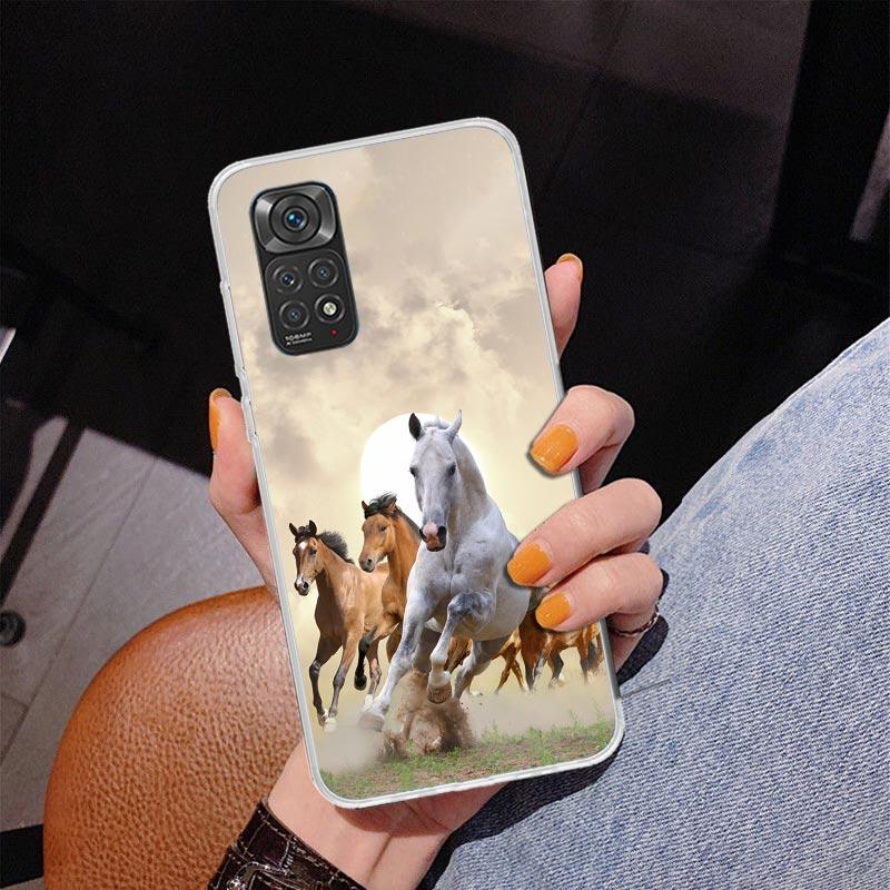 Horse Great Beauty Galloping Phone Case For Xiaomi Redmi Note 15 14 13 12S 12 11 Pro Plus 14S 11S 11E 10 10S 11T 5G Personalized