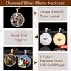 Custom Made Big Photo Medallions Gold Necklace Pendant Iced Out Cuban Men Hip Hop Picture Jewelry Gift Can Free Custom