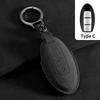 Suede Car Key Case Cover Fit For Q50 Q60 Q70 Qx50 Qx60 Qx70 G25 Fx Jx35 Fx25 Fx35 Ex37 Non-Oem Key Fob Protector