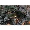 Christmas Wreath with LED Lights and First Snow Effect