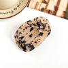 Hair Accessories Leopard Hair Claw Elliptic Shape Acetate Barrettes Acetic Acid Hair Clip  Women