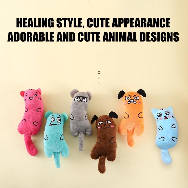 Interactive Crinkle Cats Plush Mice Toy for Mental Stimulation Natural CatMint for Excitement Safe Teething Relief 6PCS