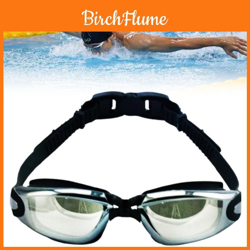 Hd Swimming Goggles With Antifog Silicone Frame Uv Protection For Adults