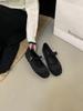 South Korea Dongdaemun Woolen Material Autumn Flat Bottom Square Head Mary Jane Women's Shoes with Skirt 2026 New One-word Strap Single Shoes