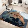 The W-Witcher 3 Wild Hunt GAME  Print Area Rug - Soft,Washable Non-Slip Indoor Mat,Living Room,Home Office Decorative Rug