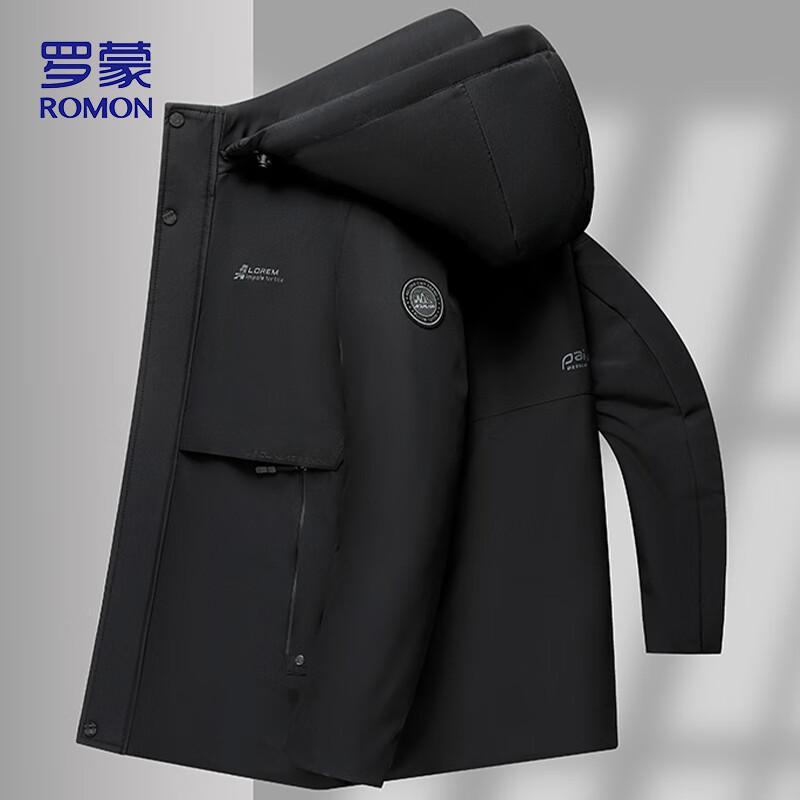 

ROMON Men s Hooded Winter Padded Jacket 798 2XL
