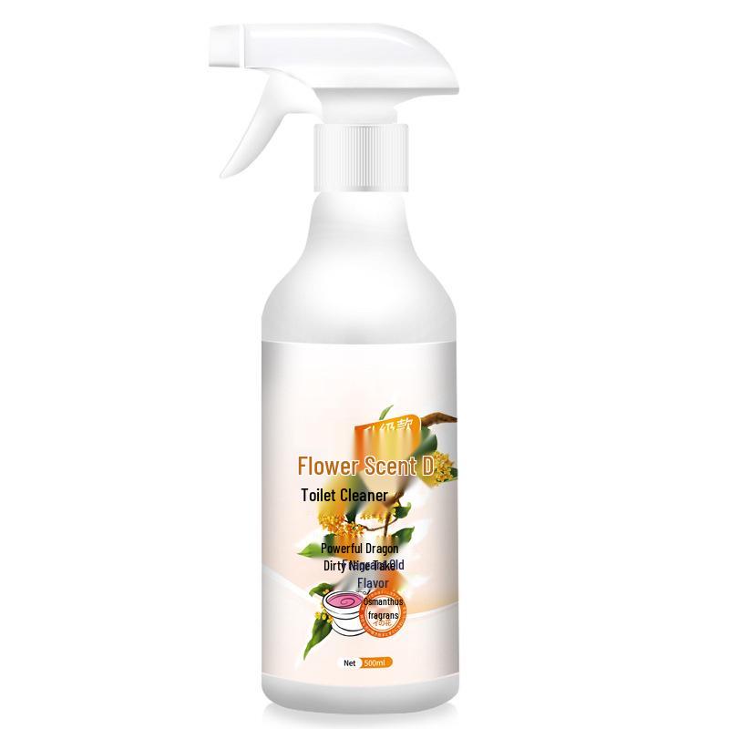 Floral Scent Toilet Bowl Cleaner & Deodorizer - Liquid Stain Remover & Descaler