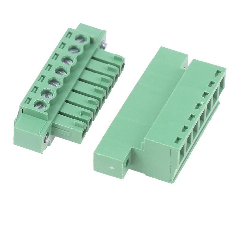 1Set 15Edgwc Pitch 3,81 Mm 2P/3P/4P/5P/6P/8P/9P/10P Steckbarer Terminal Block Anschluss Jm15Edgkm 3,81 Mm Pitch