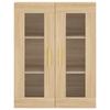Wall Cabinet Sonoma Oak 69.5 X 34 X 90 Cm