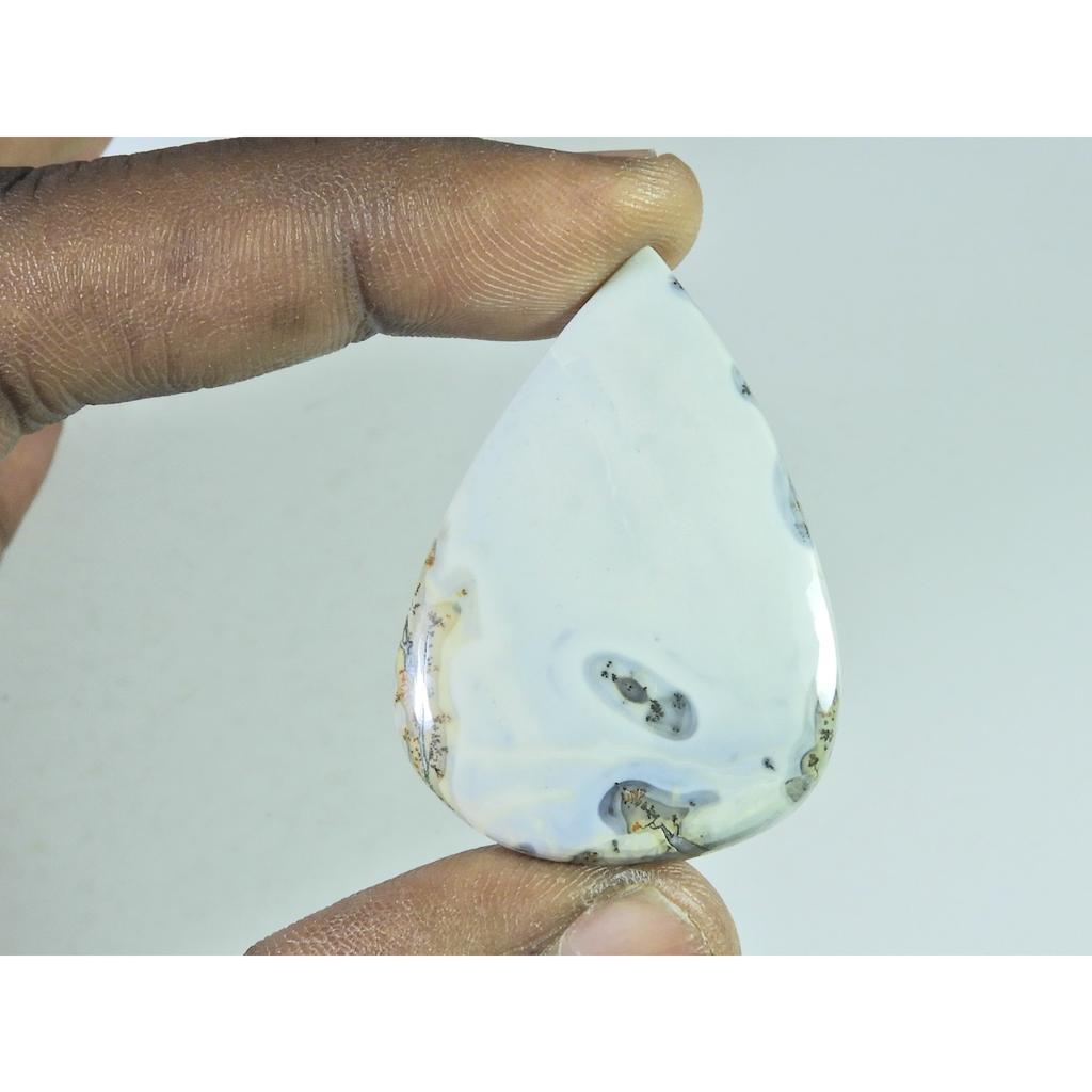 50Cts. Natural Maligano Jasper (30X43X04MM) Pear Cabochon Loose Gemstone B-272