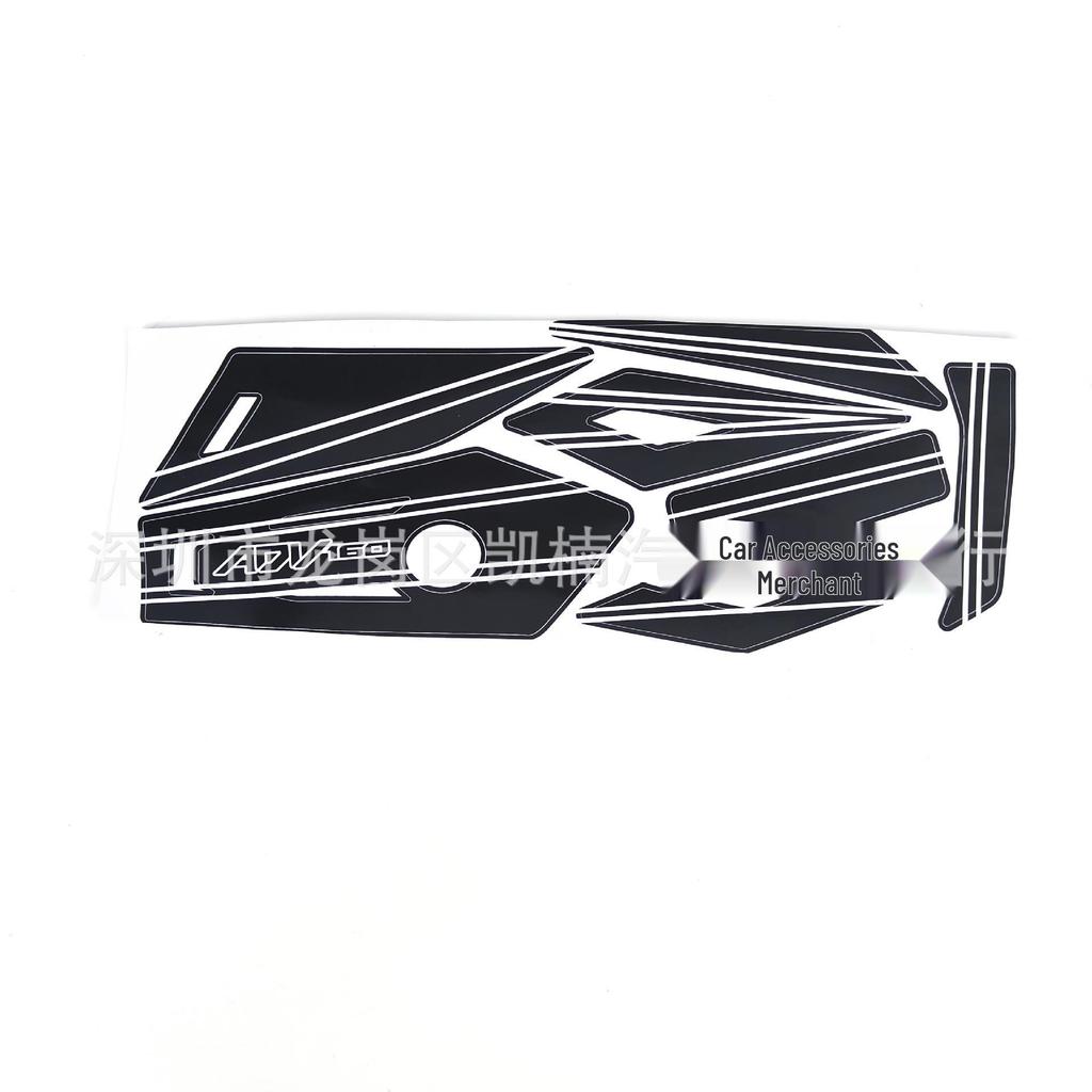 Honda ADV160 Motorcycle Decorative Waterproof Reflective Exhaust Stickers