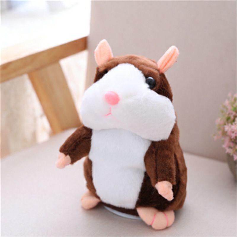 

Cute Talking Hamster Pet Plush Toy Kids Sound Record Toy | 15/18cm 15CM