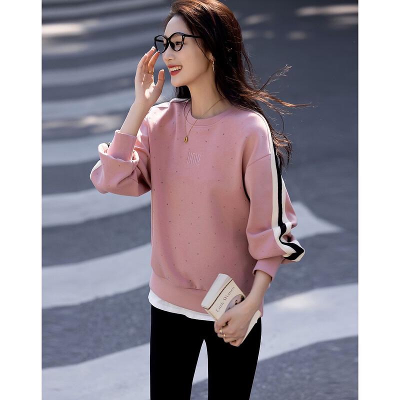 Demana Women's Embroidered Air Layer Sweatshirt