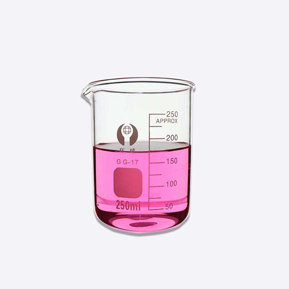 Borosilicate Glass Measuring Beaker Set: 50ml, 100ml, 250ml, 500ml