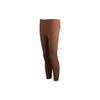 Nike Yoga Luxe Infinalon Cropped Leggings Women Bottoms Brown CJ3802-275