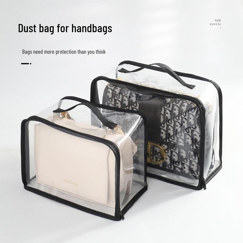 Transparent Handbag Storage & Display Bag