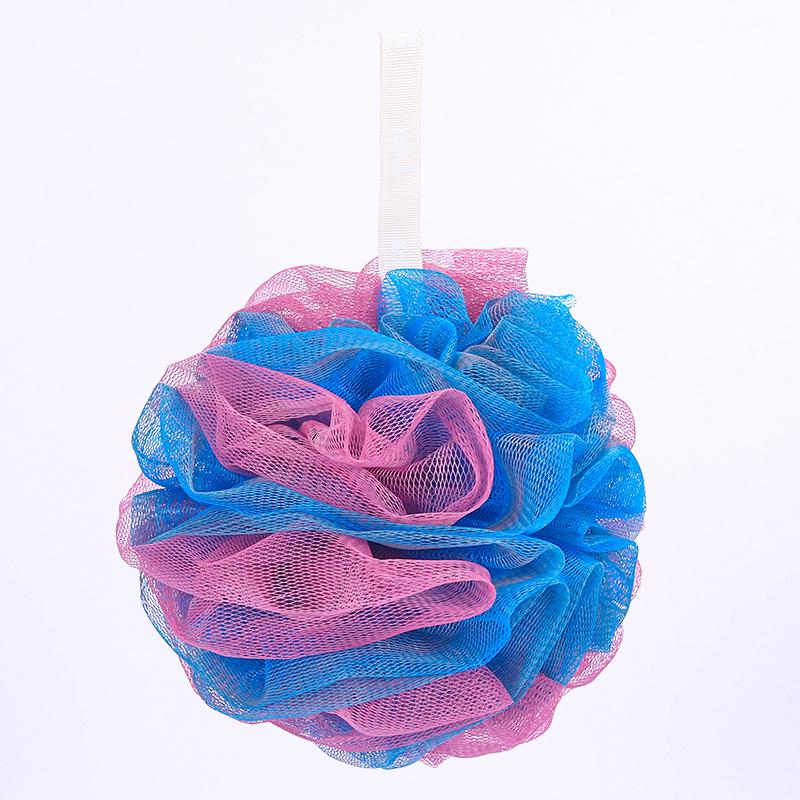 Colorful Soft Bath Shower Ball - No Shedding, Lathering Back Scrubber, Multi-Color Option Available