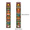 2x Door Banner Wall Hanging for Hawaiian Luau Beach Party Tropical Party