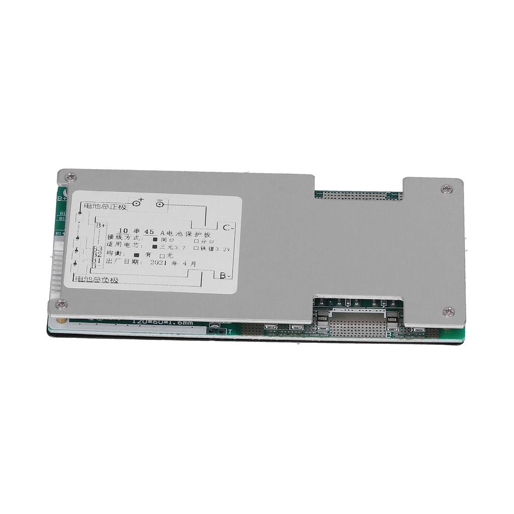 Battery Charger Board 45A Lithium Battery Charging Controller with Collection Cable for Overcharge Discharge Protect