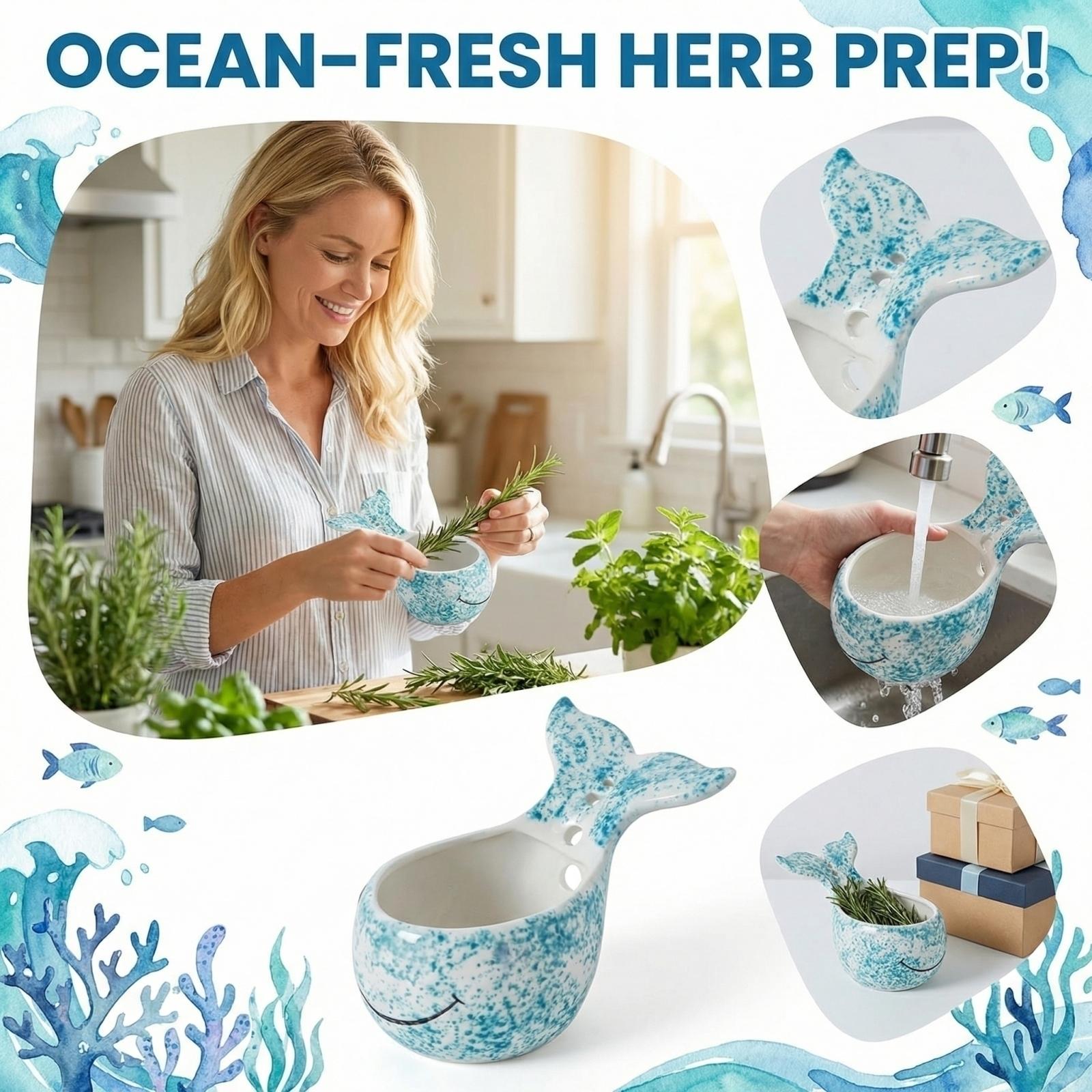 

Cute Blue Whale Peeled Bowl, Suitable For Home Use, Convenient Kitchenware For Family One Size