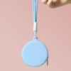 Multifunctional Silicone Earphone Bag Round Data Cable Storage Bag Waterproof Coin Purse  Man