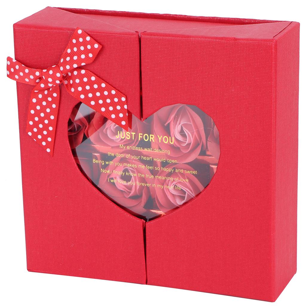 PE Artificial Flower Gift Box Innovative Birthday Anniversary Festival Gift Present